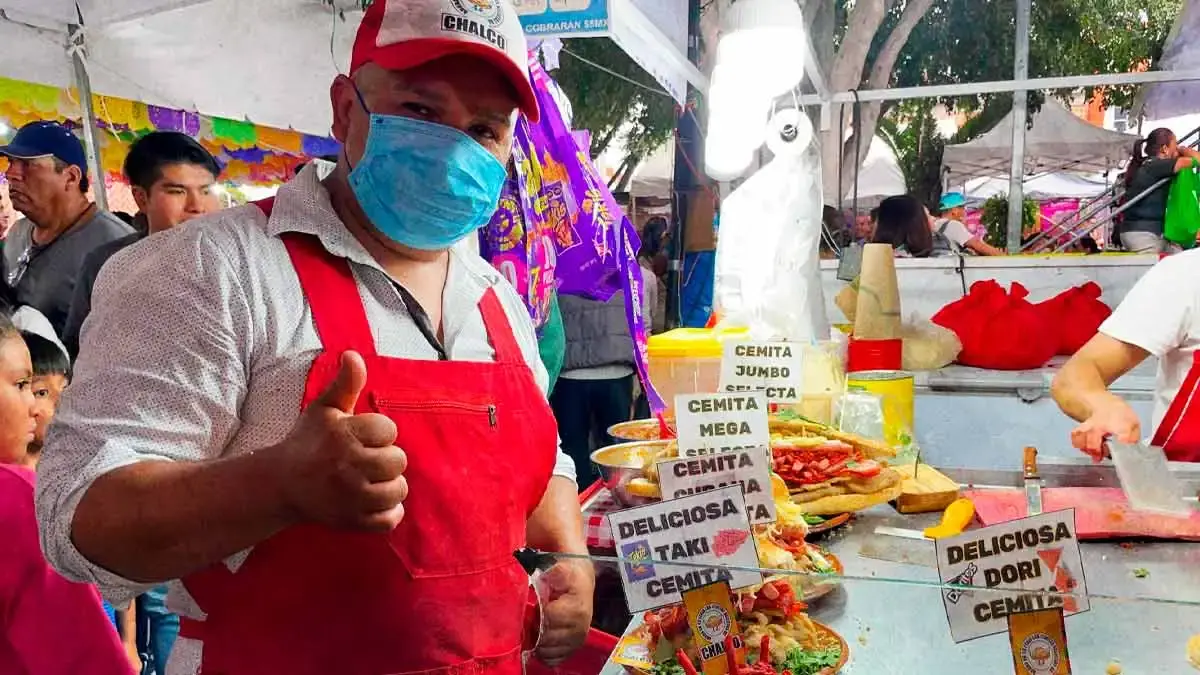 Feria de la Cemita en Puebla sorprende con sabores exóticos: cocodrilo, jabalí y búfalo
