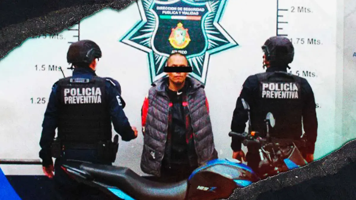 La Secretaría de Seguridad Ciudadana de Atlixco recupera motocicleta con reporte de robo y detiene al conductor