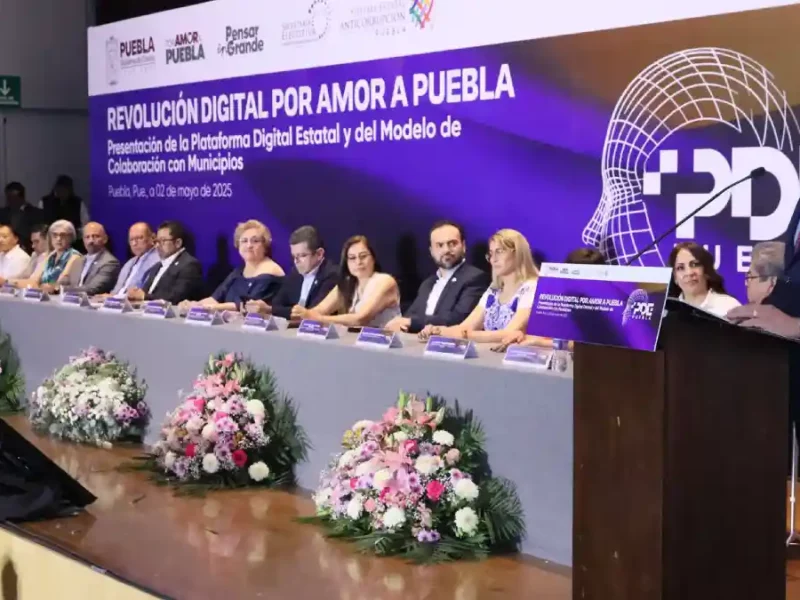 Gobierno de Puebla impulsa Plataforma Estatal de Transparencia, “Revolución Digital, Por Amor A Puebla”