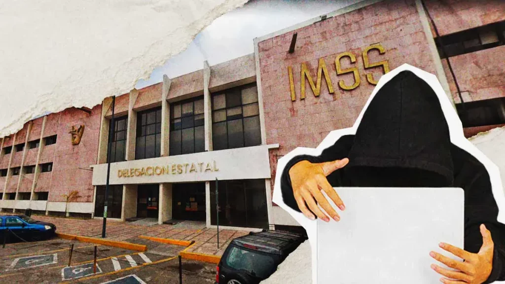 Delincuentes roban equipo de cómputo y cheques de las oficinas de la Delegación IMSS en Puebla