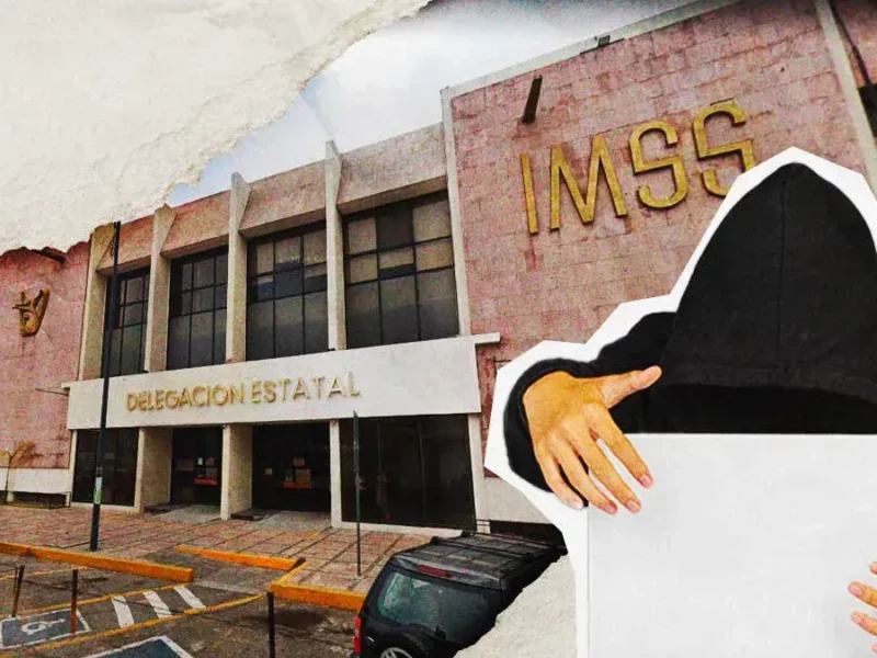 Delincuentes roban equipo de cómputo y cheques de las oficinas de la Delegación IMSS en Puebla