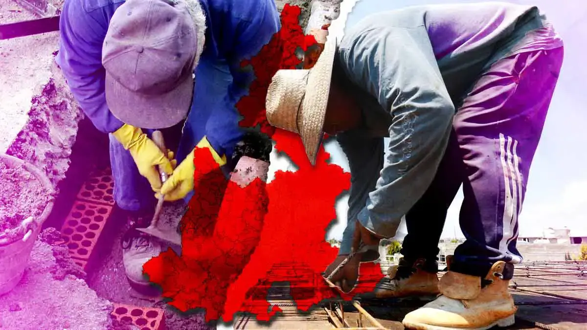 Puebla, segunda entidad donde los albañiles padecen más informalidad en México