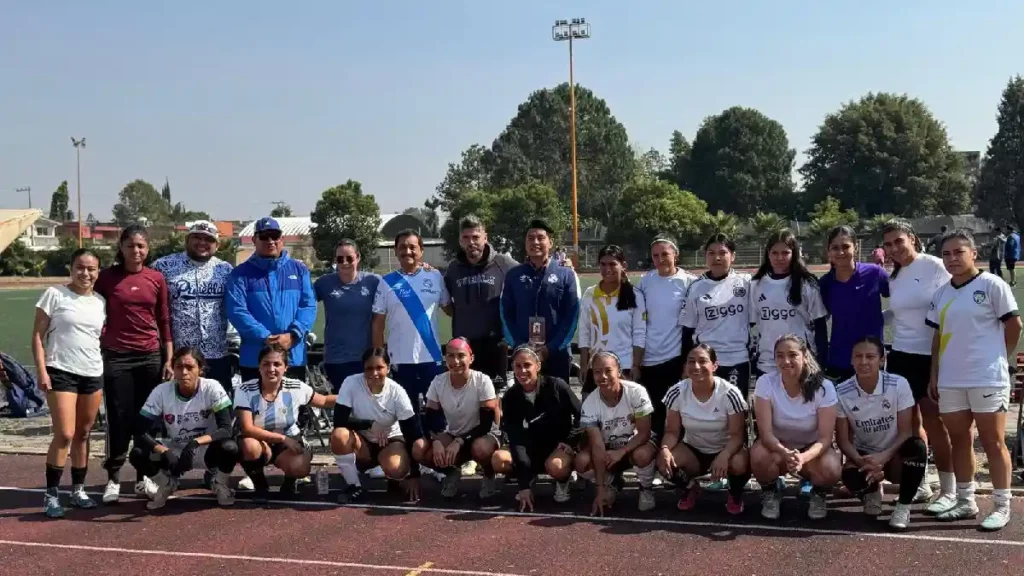 Gran participación en las visorias del Club Puebla Femenil en San Pedro Cholula