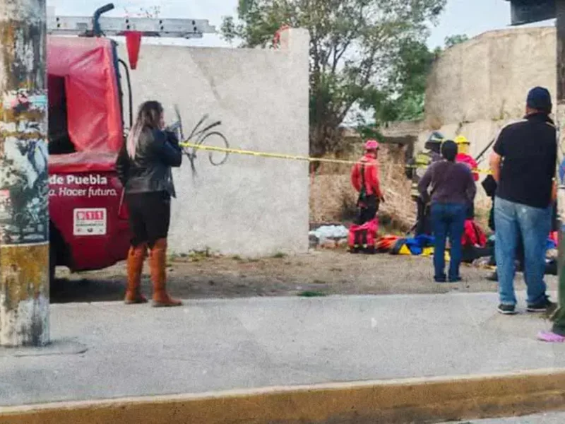 Borracho murió al caer a un pozo en Amozoc, Puebla; salió de “La Taberna de Mou”