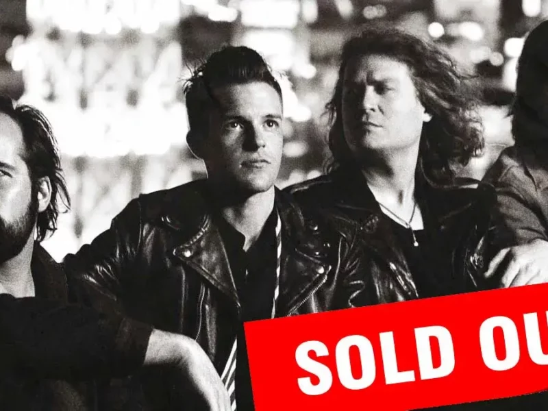 Se agotan boletos en línea para The Killers en la Feria de Puebla 2025