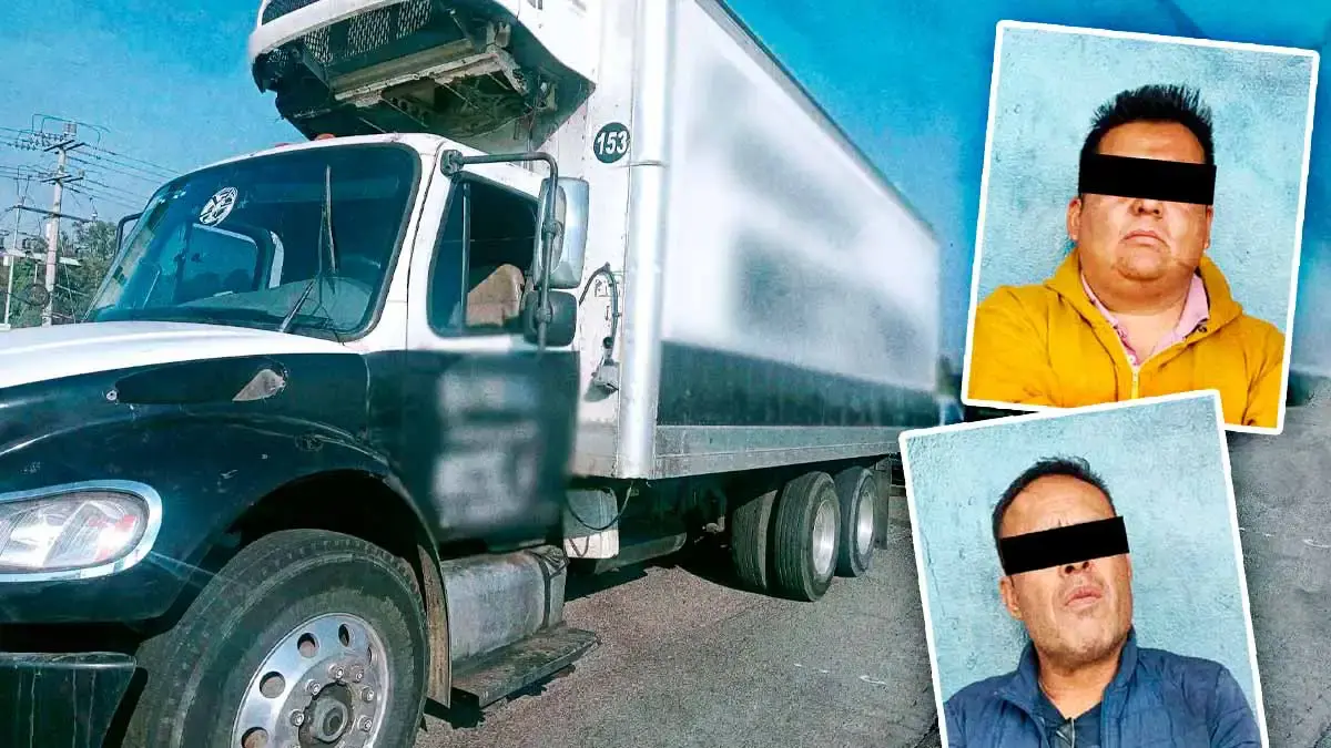 Detiene SSP a tres asaltantes de transporte de carga en la autopista México-Puebla 