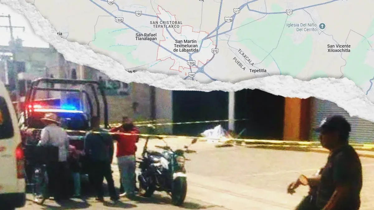 De varios disparos mataron a motociclista, en San Martín Texmelucan, Puebla