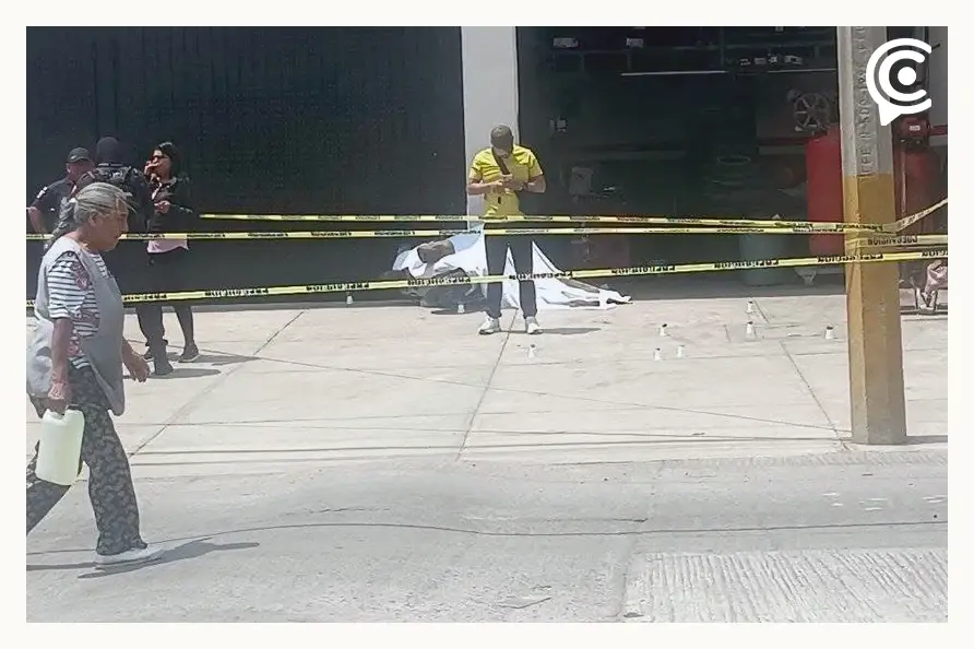 De varios disparos mataron a motociclista, en San Martín Texmelucan, Puebla