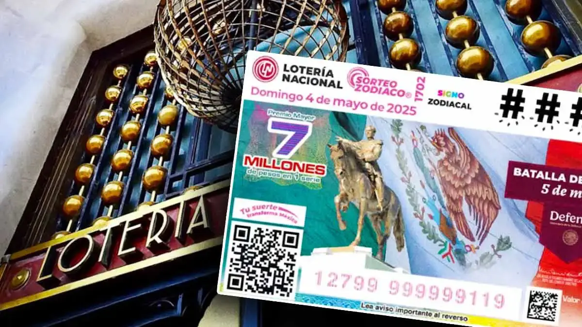 Ganadores del Sorteo Zodiaco del 163 Aniversario de la Batalla de Puebla