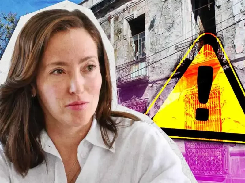 Inmuebles aledaños a la Catedral de Puebla, los de mayor riesgo detectado por el ayuntamiento