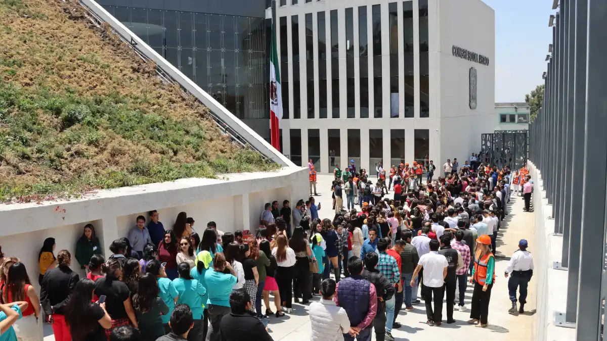 Participa Congreso del Estado en Simulacro Nacional 2025