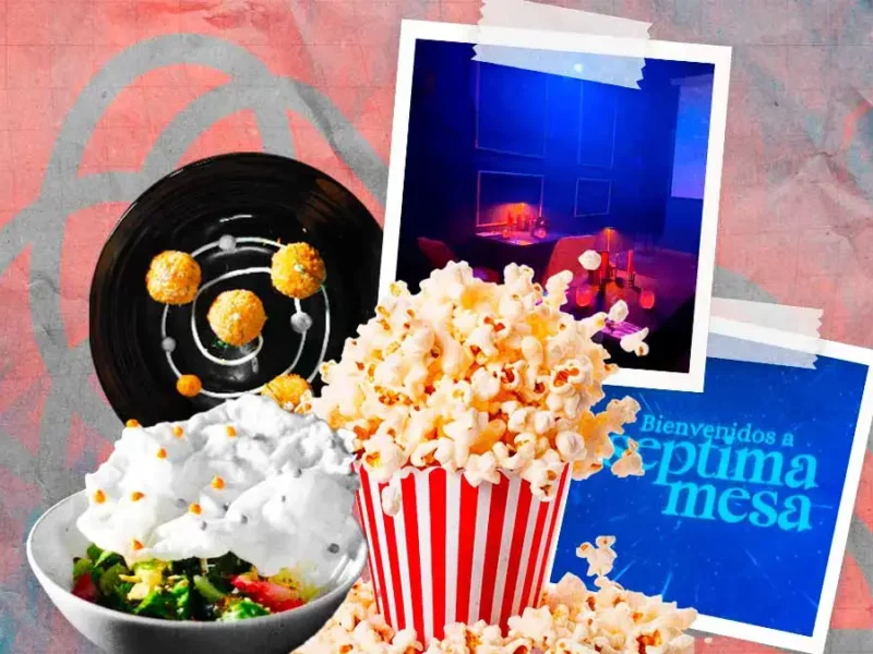 Séptima Mesa, el restaurante en Puebla que combina cine y gastronomía