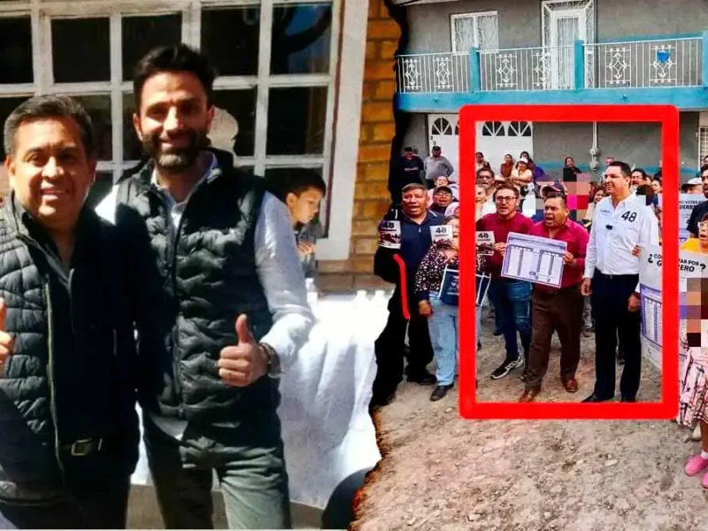 Operador de Rodrigo Abdala repartió propaganda morenista en evento de candidato a SCJN en Puebla 