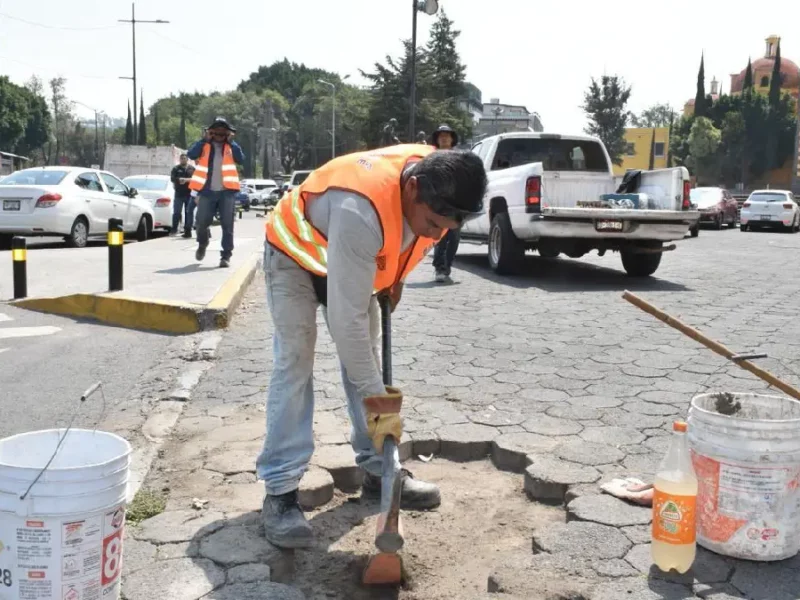 Atiende Brigada Urbana del Centro Histórico en el Bulevar 5 de Mayo
