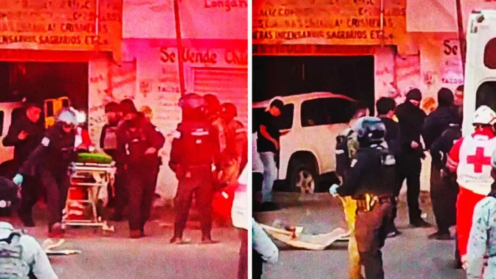 Persecución y balacera deja tres heridos en San Martín Texmelucan; policías detienen al agresor
