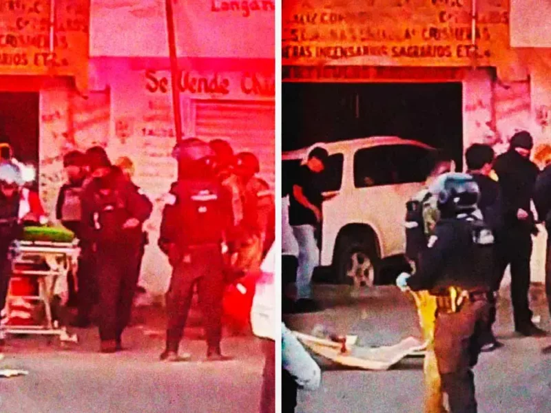 Persecución y balacera deja tres heridos en San Martín Texmelucan; policías detienen al agresor