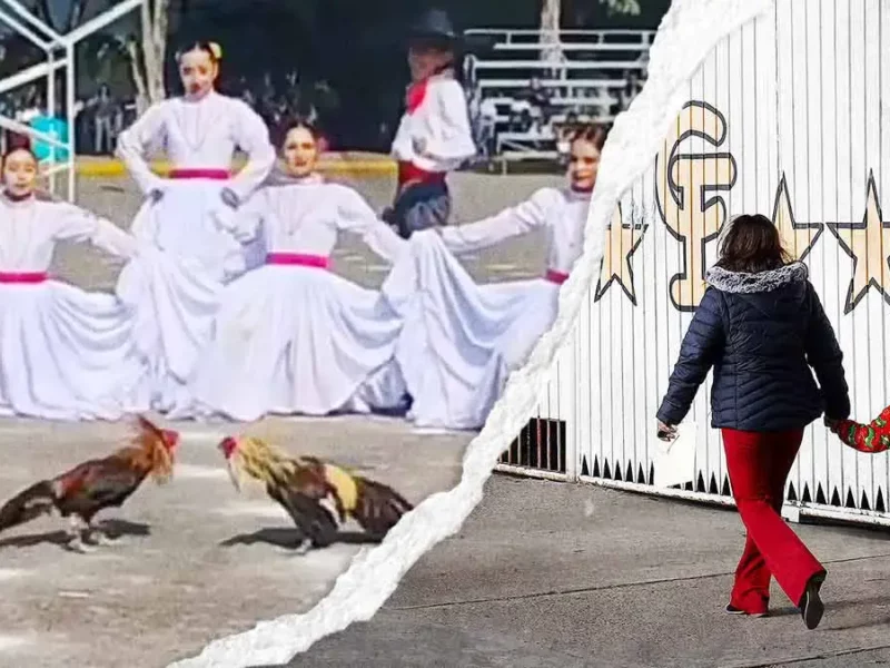 CENHCH festeja el Día de las Madres con pelea de gallos y danza folclórica