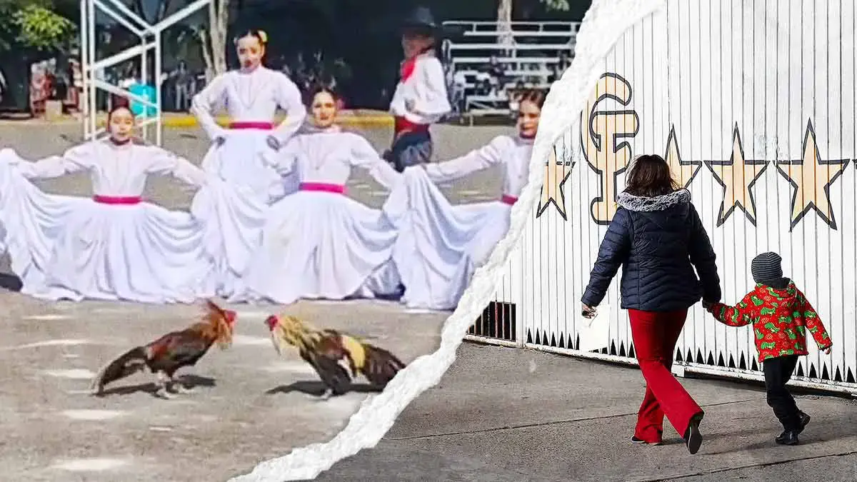 CENHCH festeja el Día de las Madres con pelea de gallos y danza folclórica