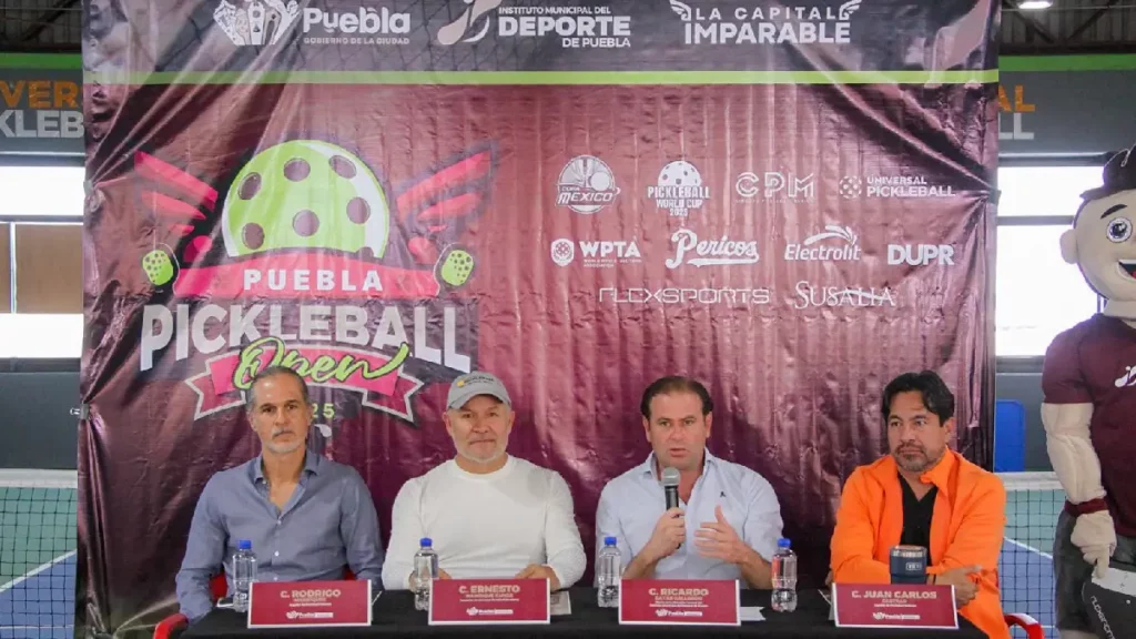 Presenta Instituto Municipal del Deporte el Torneo “Puebla Pickleball Open 2025”