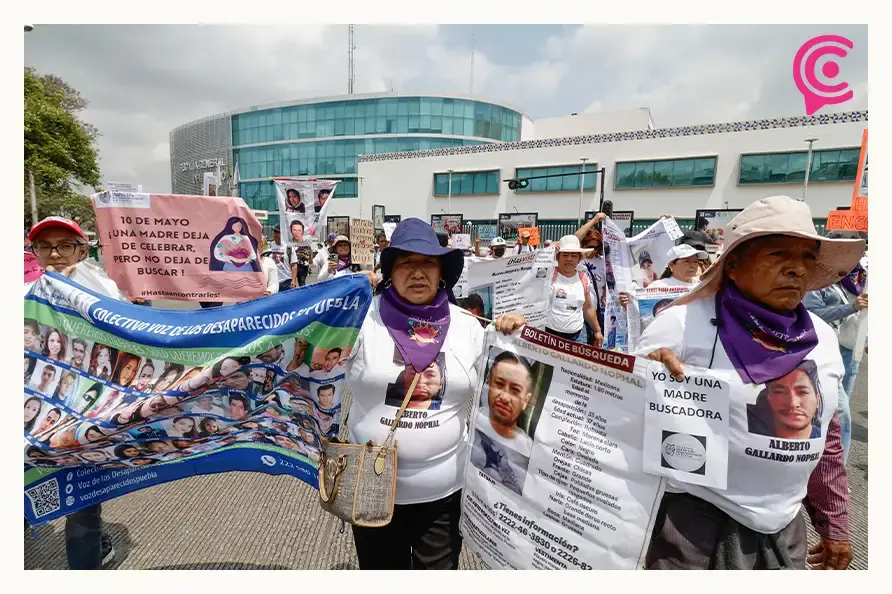 Madres buscadoras marchan este 10 de mayo en Puebla, claman el paradero de sus hijos