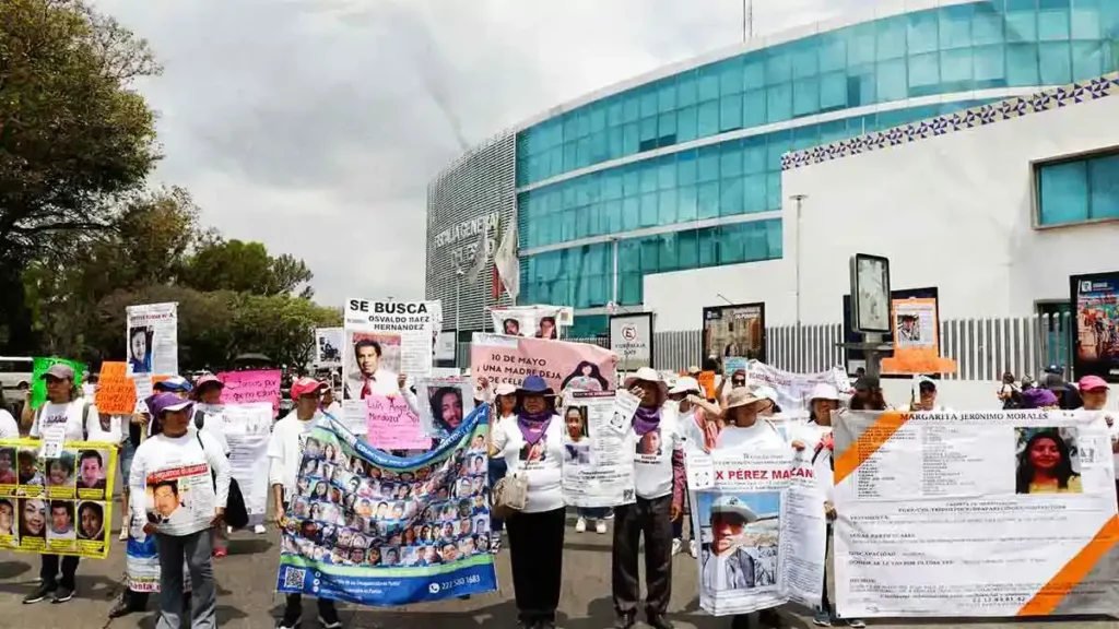 Madres buscadoras marchan este 10 de mayo en Puebla, claman el paradero de sus hijos