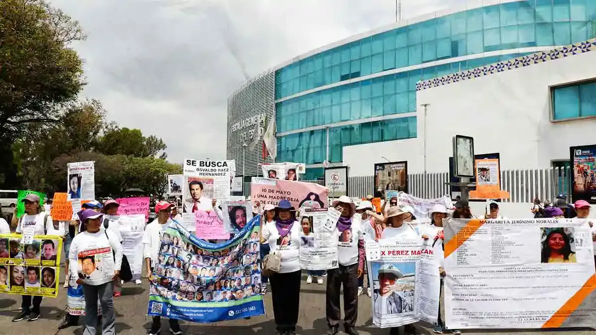 Madres buscadoras marchan este 10 de mayo en Puebla, claman el paradero de sus hijos
