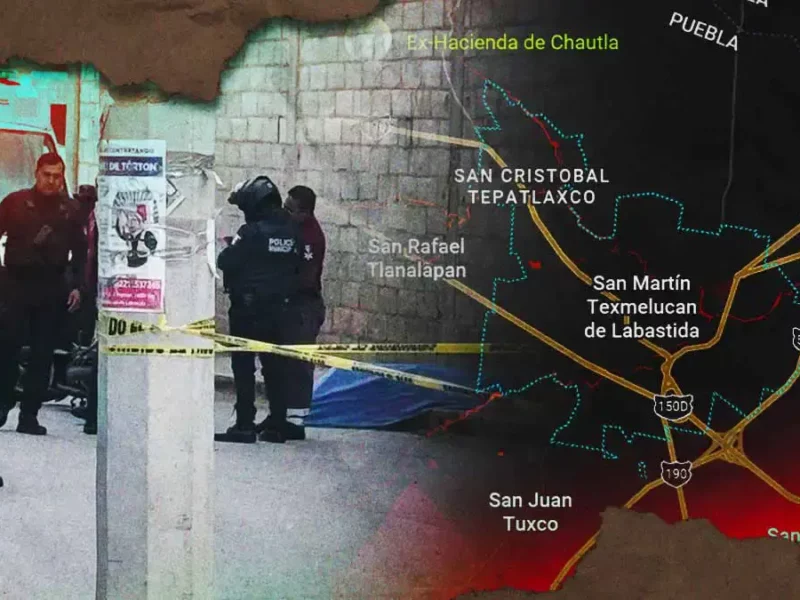 Matan a motociclista en San Martín Texmelucan, Puebla