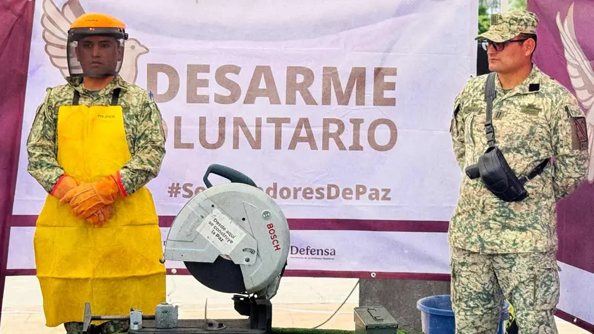 Sin investigación y a cambio de dinero, Puebla se suma al canje de armas