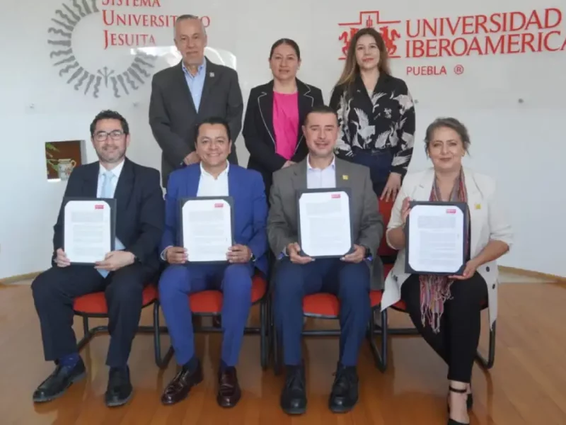 Gobierno Municipal de Texmelucan e IBERO Puebla firman convenio de colaboración