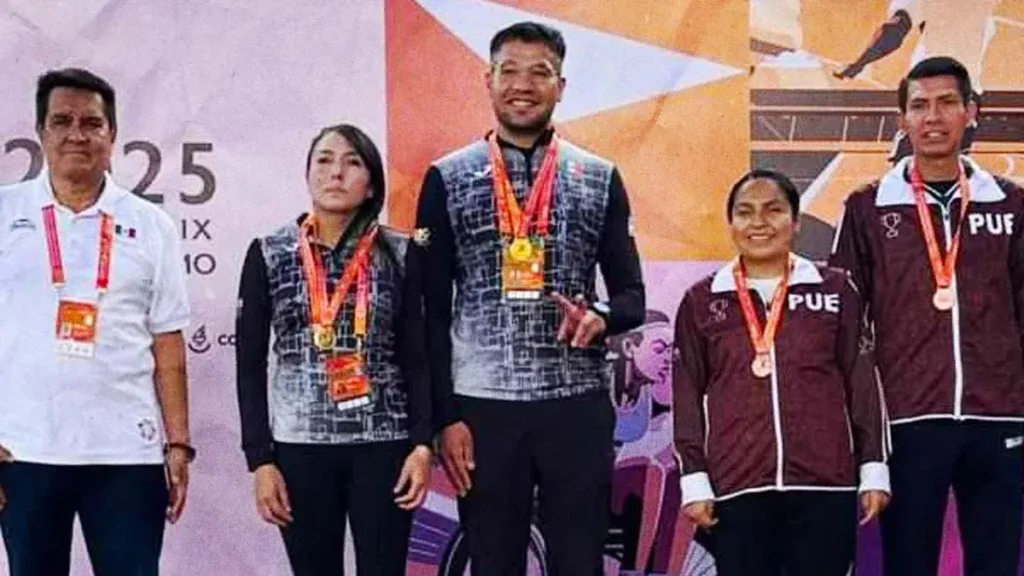 Para atletas poblanos consiguen medallas en el Grand Prix de Jalisco 2025
