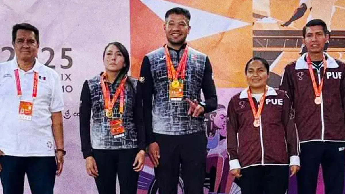 Para atletas poblanos consiguen medallas en el Grand Prix de Jalisco 2025