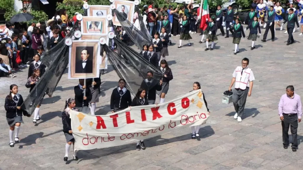 Atlixco honra a los héroes del 4 de mayo en Atlixco