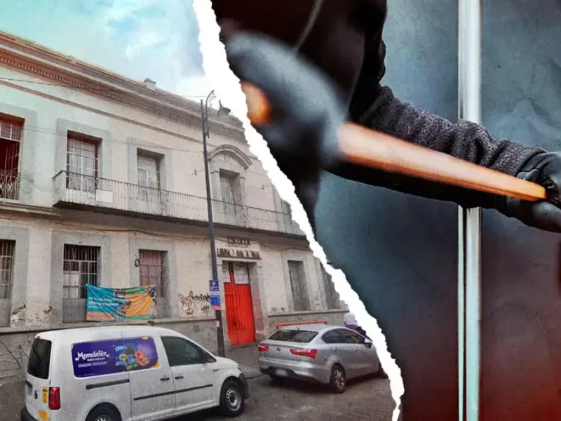 Tras puente del Día de la Madre, roban escuela Himno Nacional del Centro Histórico de Puebla