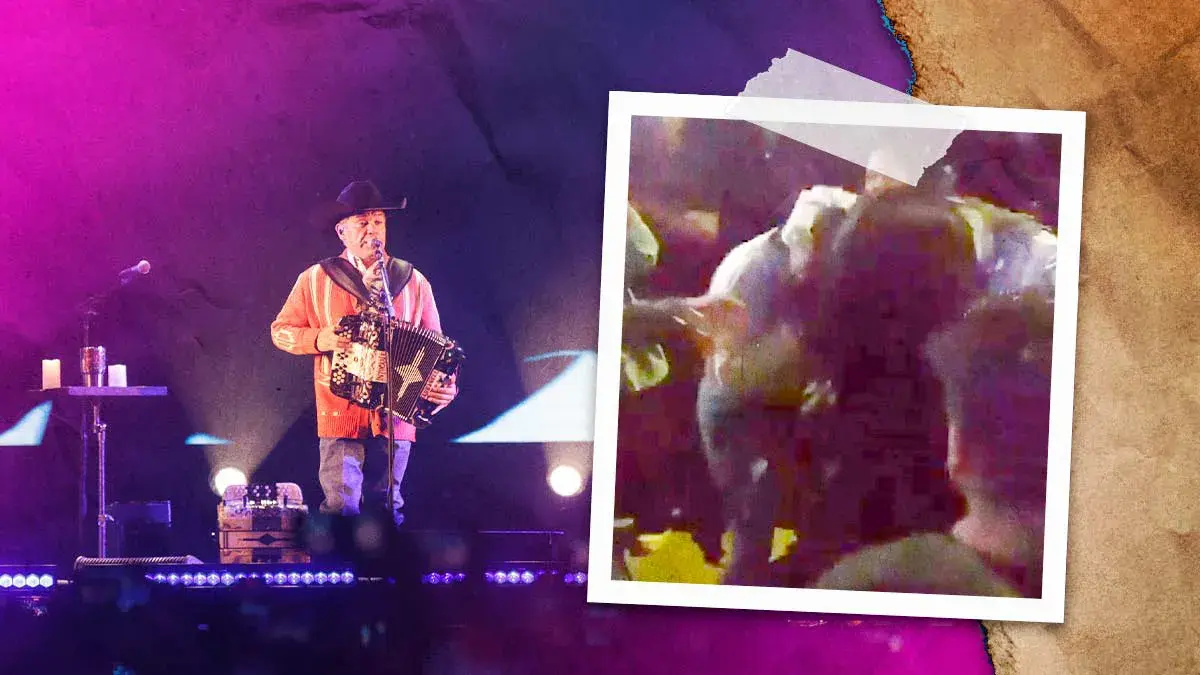 Mujeres protagonizan pelea en concierto de Intocable de la Feria de Puebla 2025