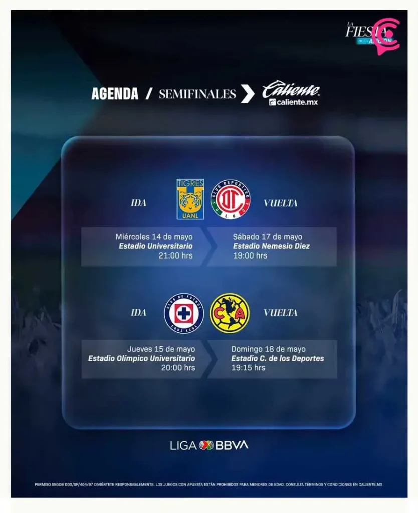Liga MX confirma fecha y hora de los partidos de semifinales del Clausura 2025 