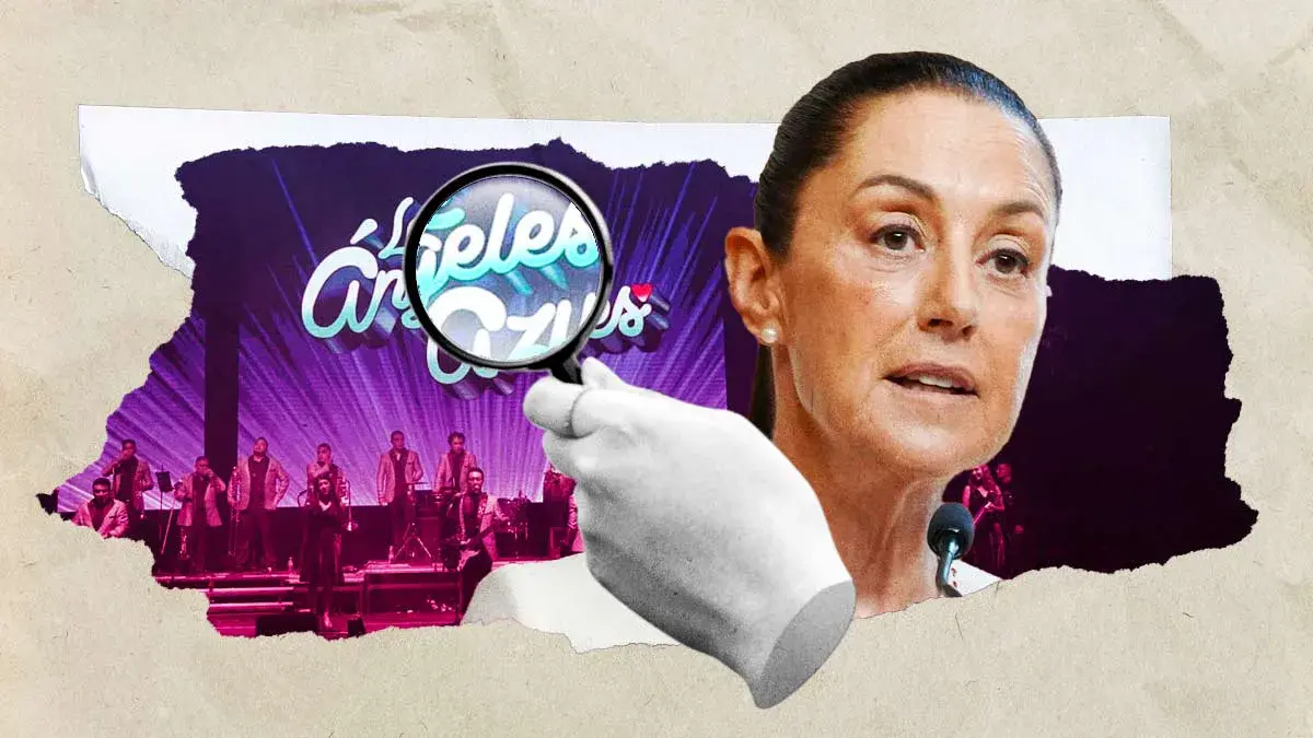 Claudia Sheinbaum pide a GN investigar robo a Los Ángeles Azules en la autopista México-Puebla 