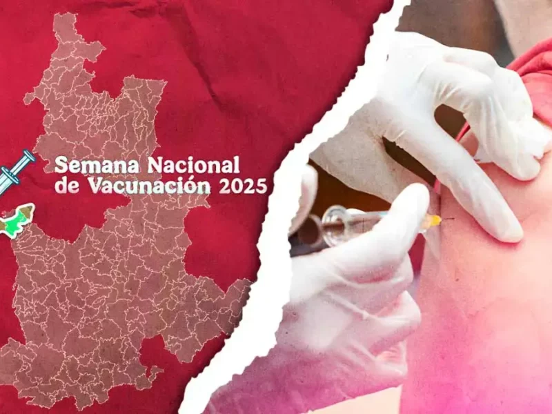 Puebla entre los diez estados con más dosis administradas en la Semana Nacional de Vacunación