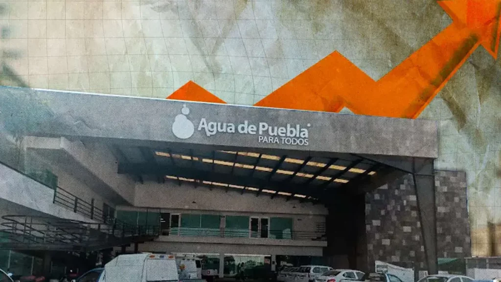 Tarifas subieron 57% desde que Agua de Puebla opera el servicio