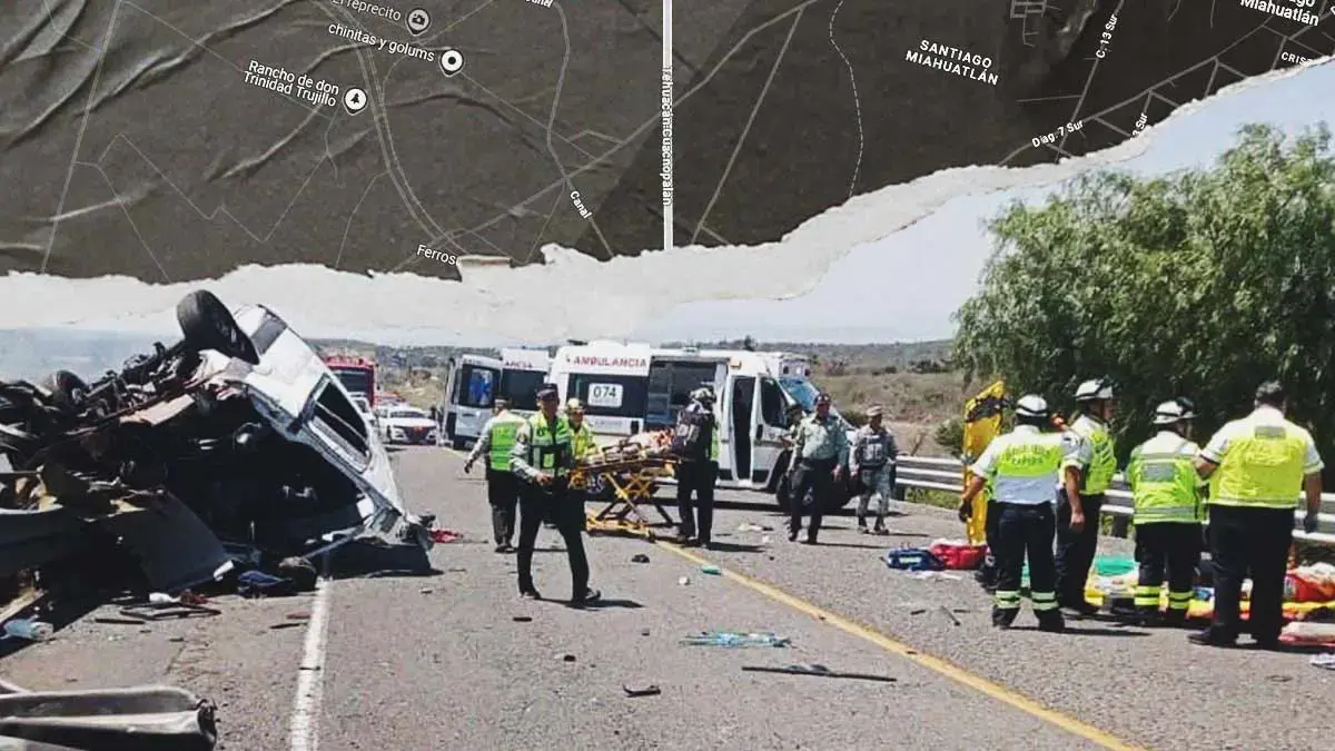Choque en la autopista Cuacnopalan-Oaxaca dejó más de una decena de víctimas mortales