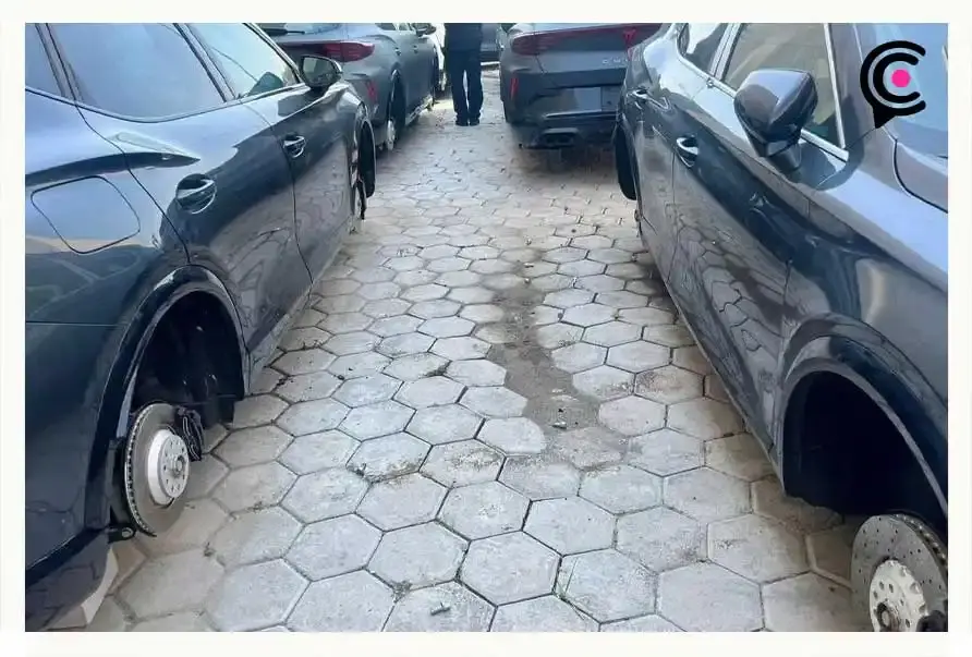 Cupra Angelópolis de Puebla sufre el robo de 64 neumáticos de autos nuevos