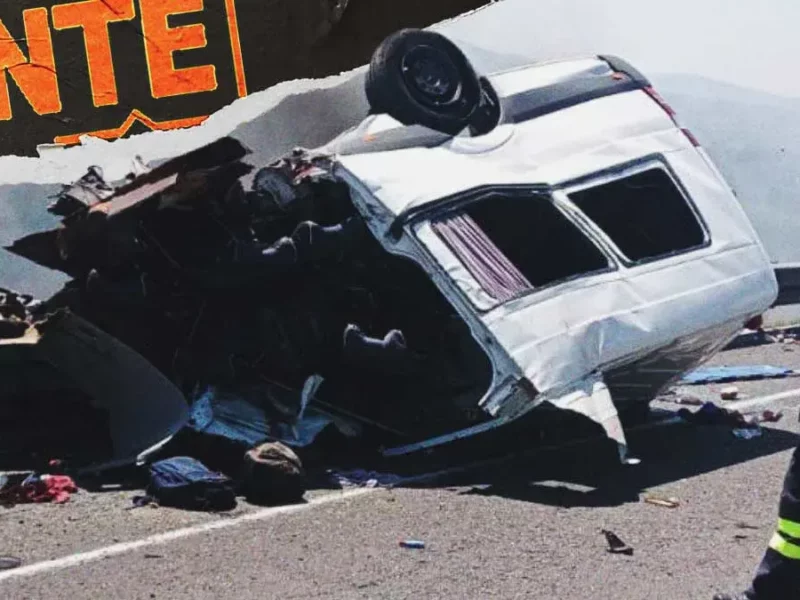 SNTE 23 confirma la muerte de ocho maestros en accidente ocurrido en la autopista Oaxaca-Cuacnolapan
