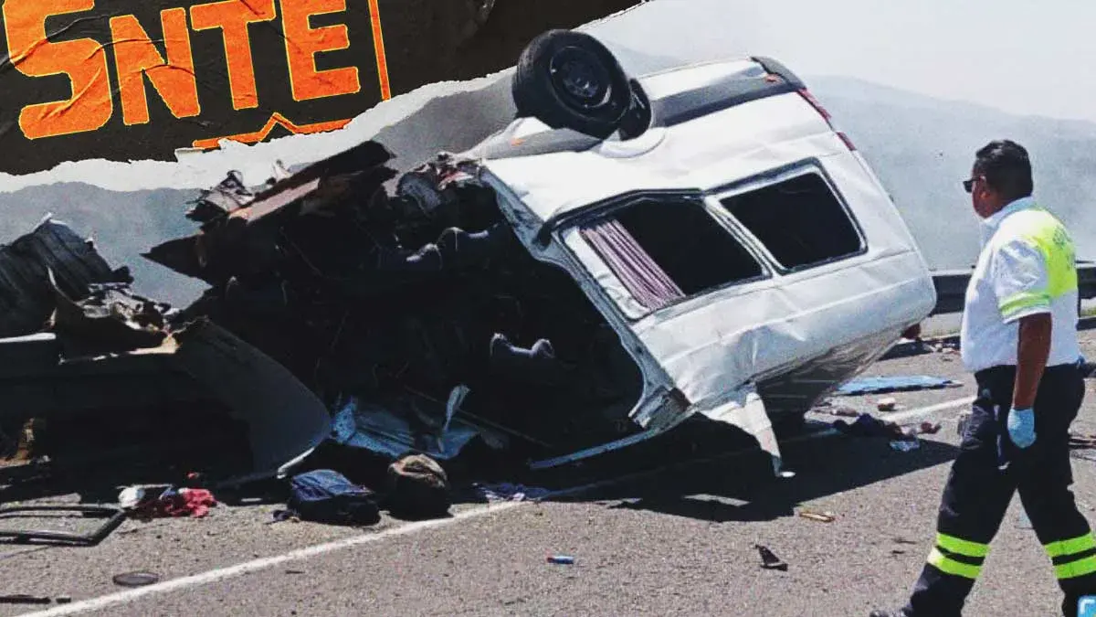 SNTE 23 confirma la muerte de ocho maestros en accidente ocurrido en la autopista Oaxaca-Cuacnolapan