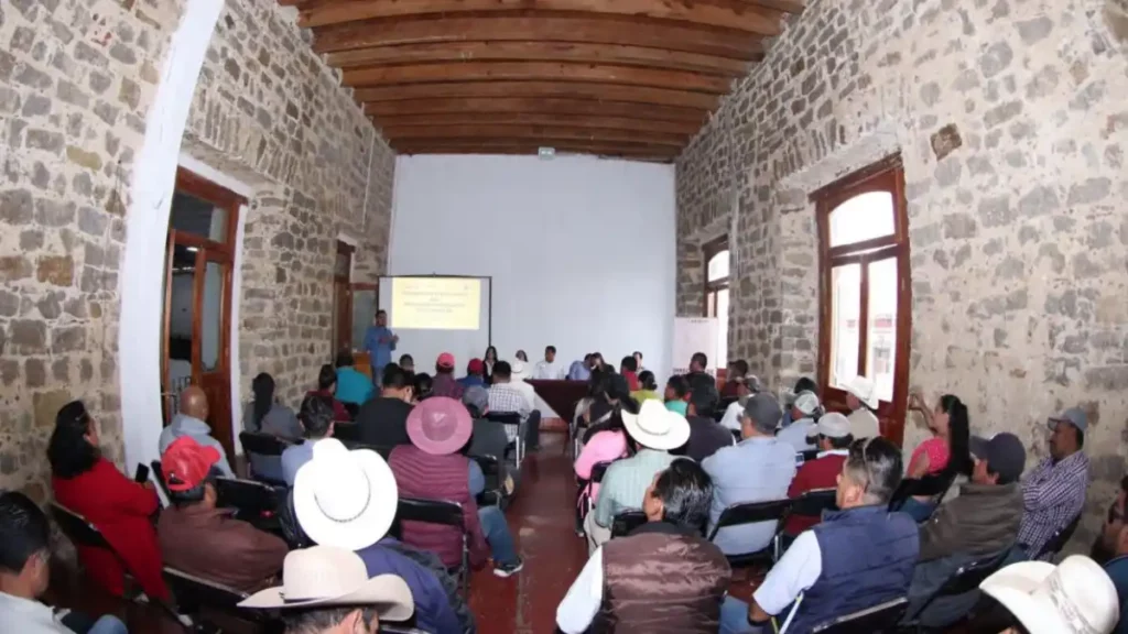 En Zacatlán autoridades de los tres órdenes de gobierno se preparan para entrega de fertilizante