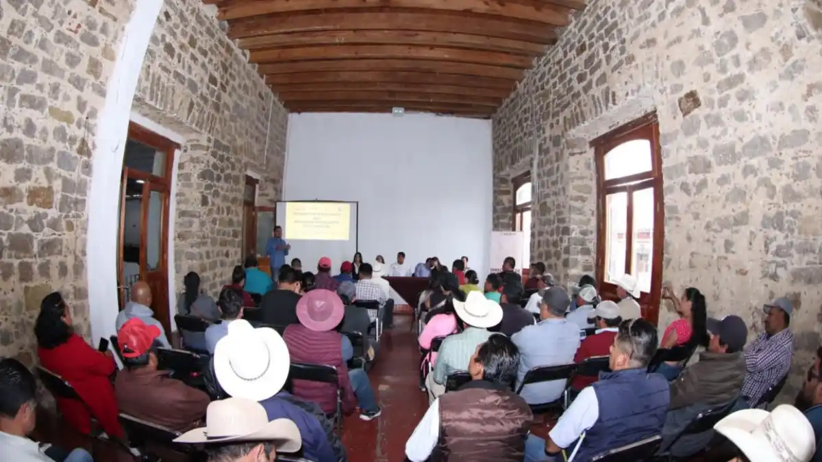 En Zacatlán autoridades de los tres órdenes de gobierno se preparan para entrega de fertilizante