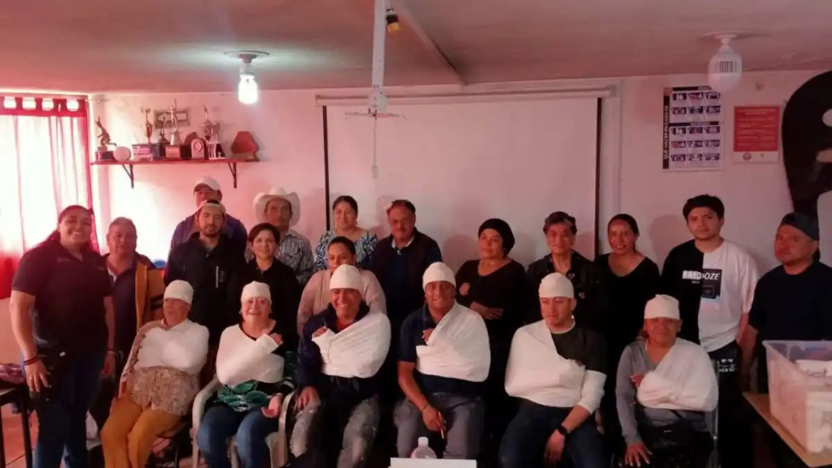 Protección Civil del municipio capacita a comerciantes ambulantes sobre primeros auxilios y medidas de seguridad