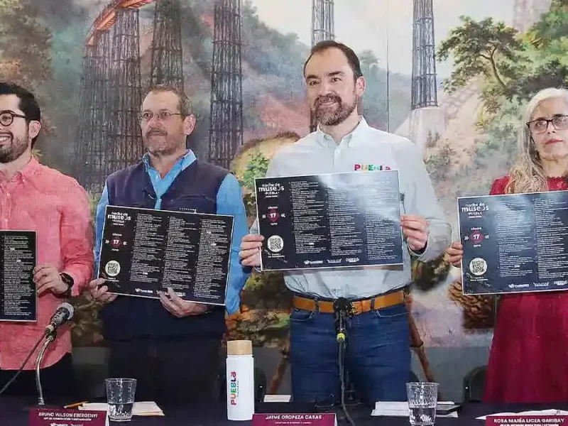 Anuncian cuarta edición de la Noche de Museos Puebla 2025