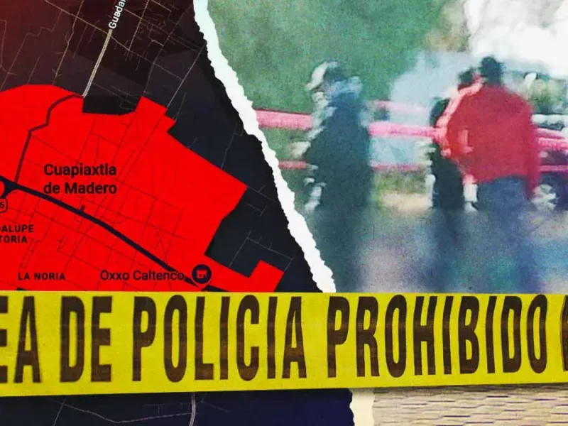 Motociclistas matan a balazos a un ciclista de la tercera edad en Cuapiaxtla de Madero