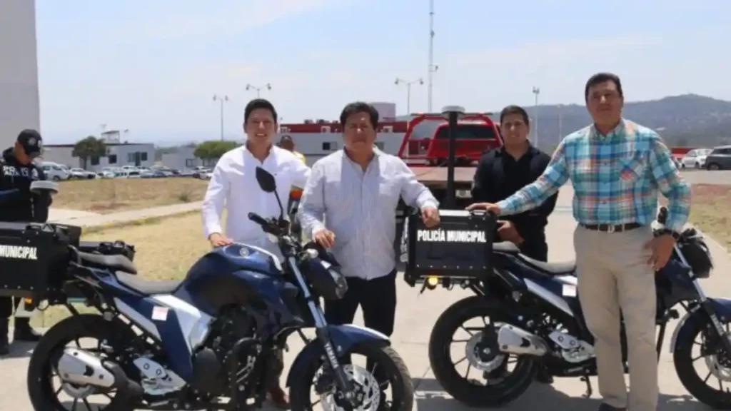 Tecamachalco fortalece su seguridad con nuevas motopatrullas