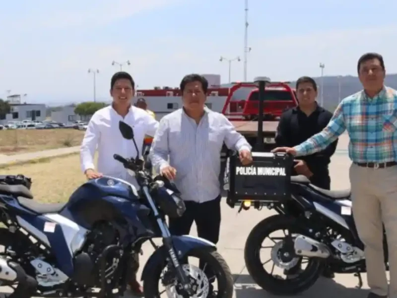 Tecamachalco fortalece su seguridad con nuevas motopatrullas