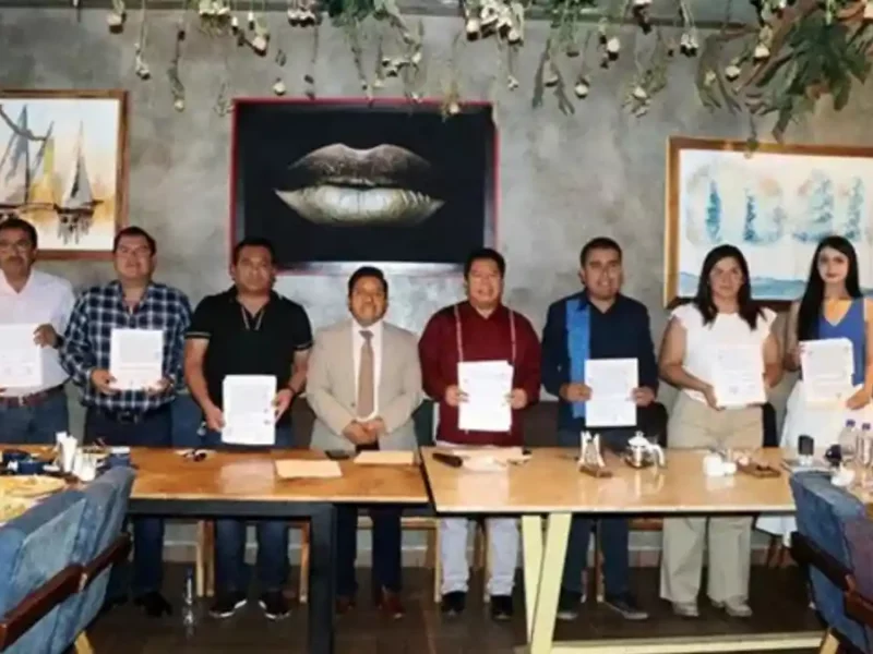 Ediles firman convenio intermunicipal para fortalecer operatividad del Centro Penitenciario Distrital de Tecamachalco